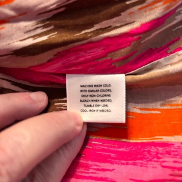 Apostrophe Jacket Women's Size 24W Pink Boho Preppy - Picture 4 of 7